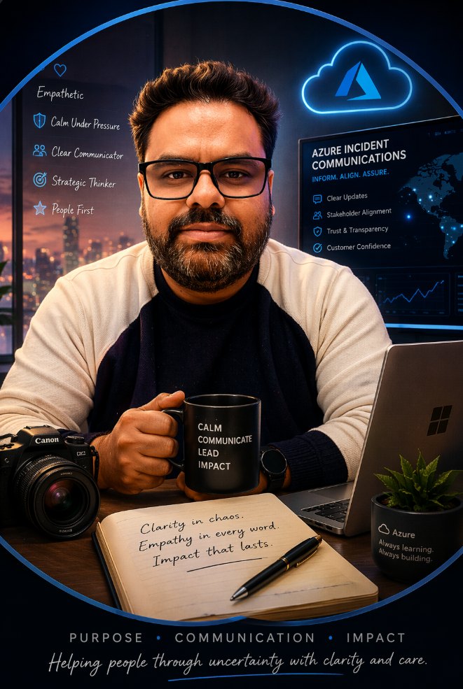 Azure incident communications — clarity in chaos